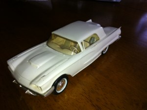 Thunderbird promotional models, promotional model cars