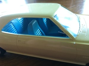 AMC 70 Javelin Promo model with blue interior AMC 70 Javelin Promo model with blue interior, promo model reviews, American motors