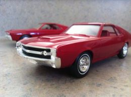 1968 AMX, 1970 AMX, promotional model cars, American Motors