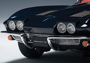 Corvette roll-away headlights