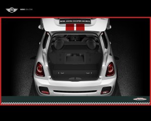 MINI Cooper Coupe's rear hatch