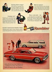 1964 Rambler Classic Cross County Wagon, AMC, AMC station wagons, American Motors, SavageOnWheels.com