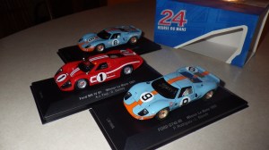 Ixo's version of the 1967, '68, and '69 LeMans-winning Ford GT40s.