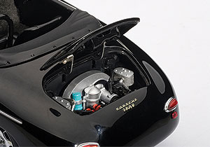 The air-cooled engine is mildly detailed, but then again, engines were pretty simple in these.