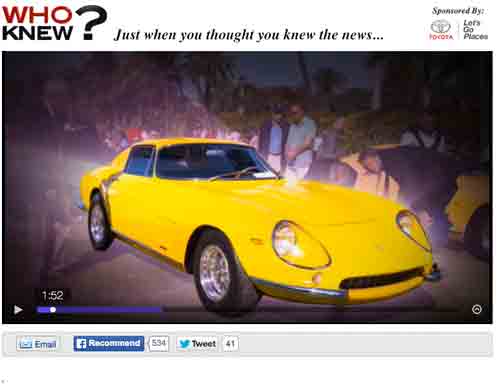 Chasing classic cars, rare vintage cars, collector cars