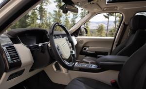 The interior is bathed in soft leathery luxury.