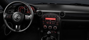 Dash design is clean and buttons and dials easy to see and operate. Only the gas filler door release is oddly located.