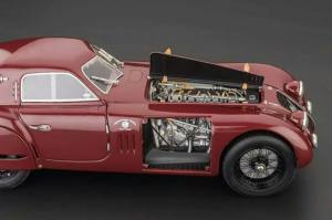 The engine here is a 1:18 -scale work of art.