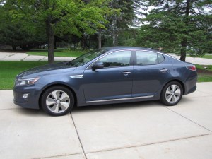 Peppy, quiet and handsome ... and a hybrid!