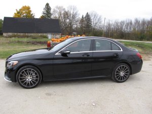 Last look at a beautiful driver's car.