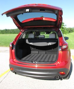 Plenty of cargo room in the CX-5.