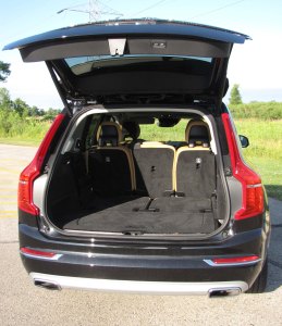 Nice cargo room, but third row seats don't power down.