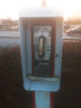 pay phones, car blogs
