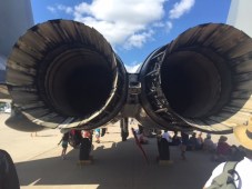twin turbo fans, f-15 engines, f-15 at eaa, airventure 2016