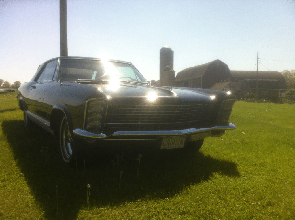 1965 Buick Riviera with hideaway headlights