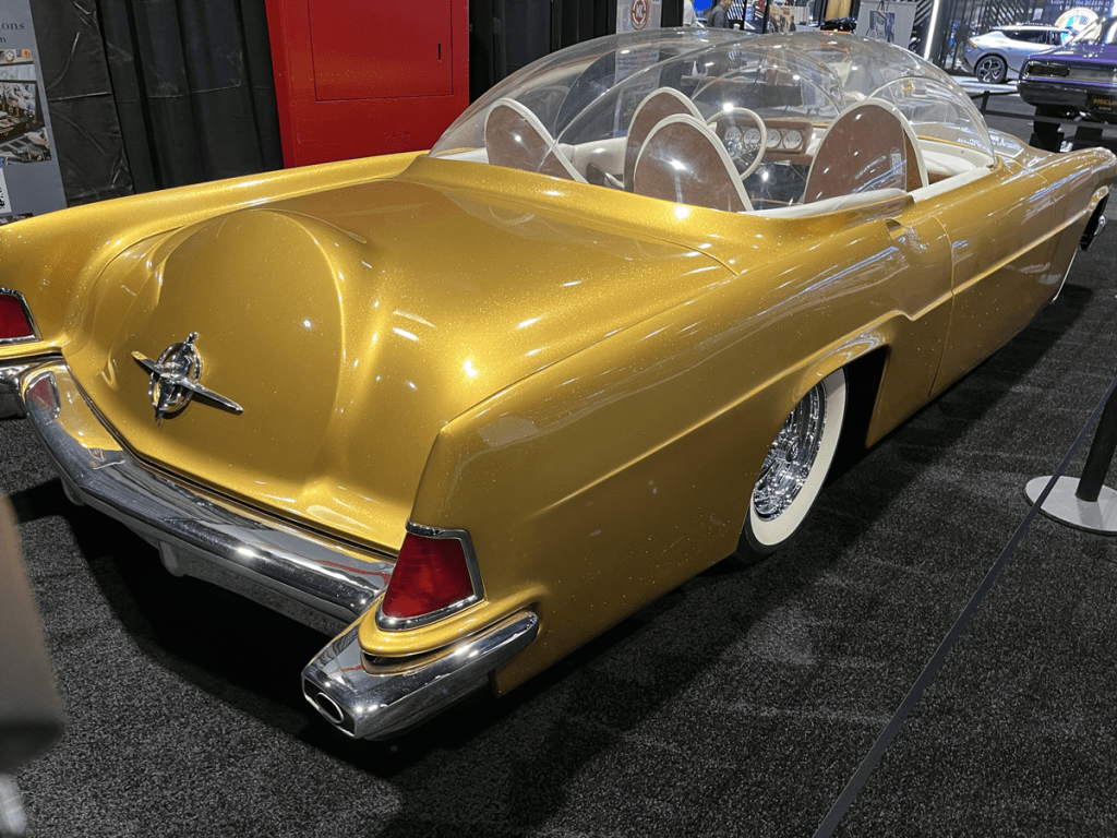 56 Lincoln Continental Mark II Custom Bubbletop rear