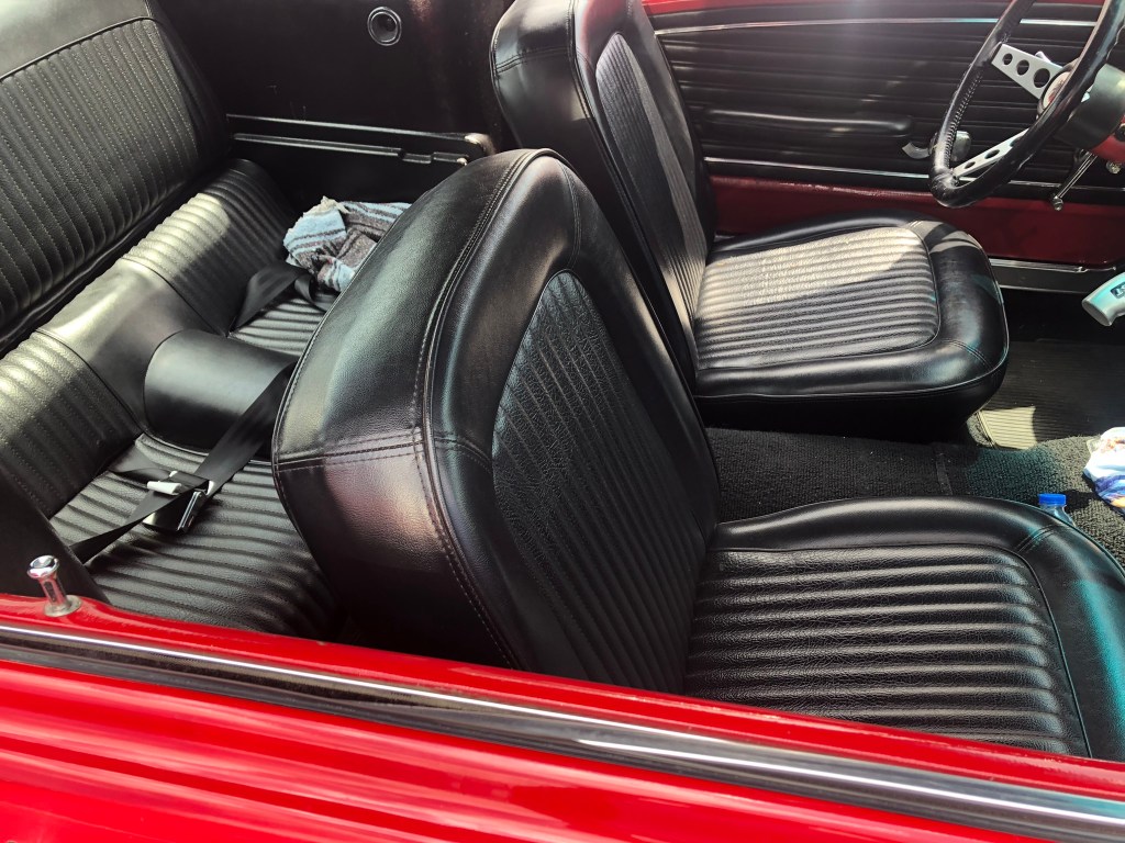 68 Mustang Fastback interior