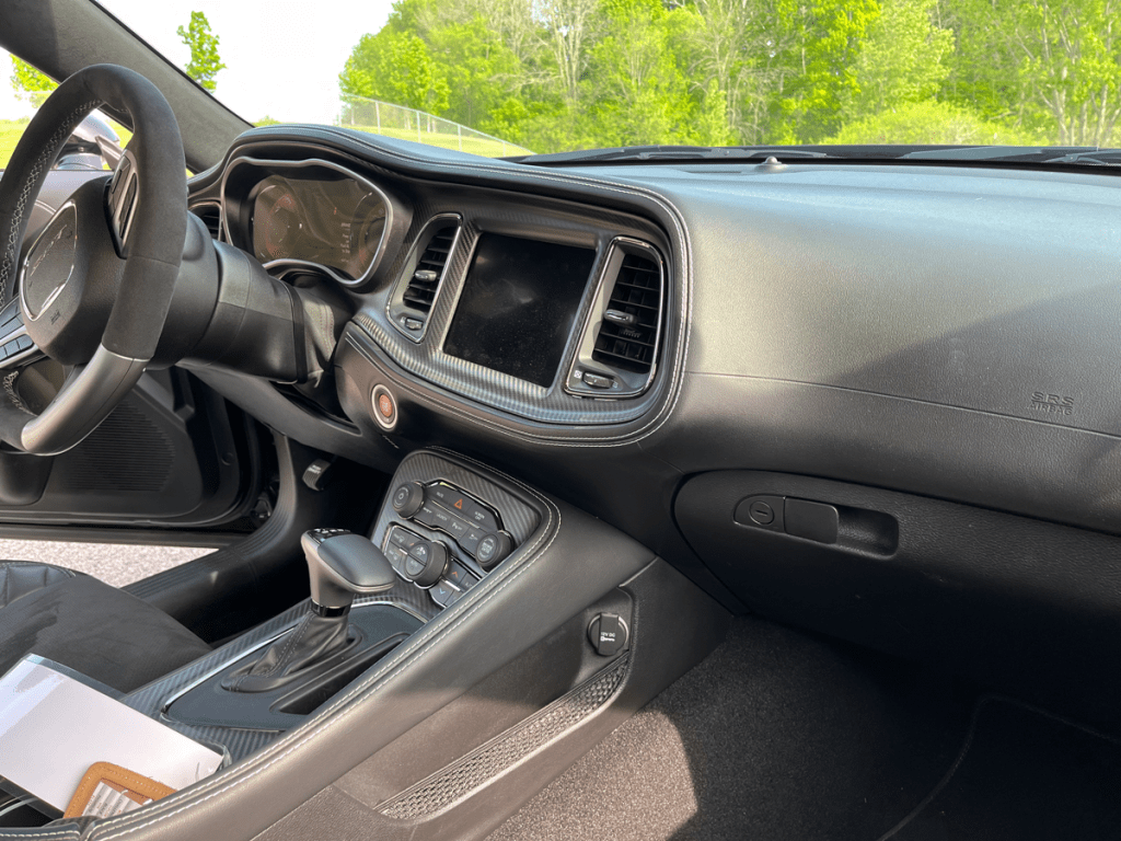 2024 Dodge Challenger Black Ghost interior