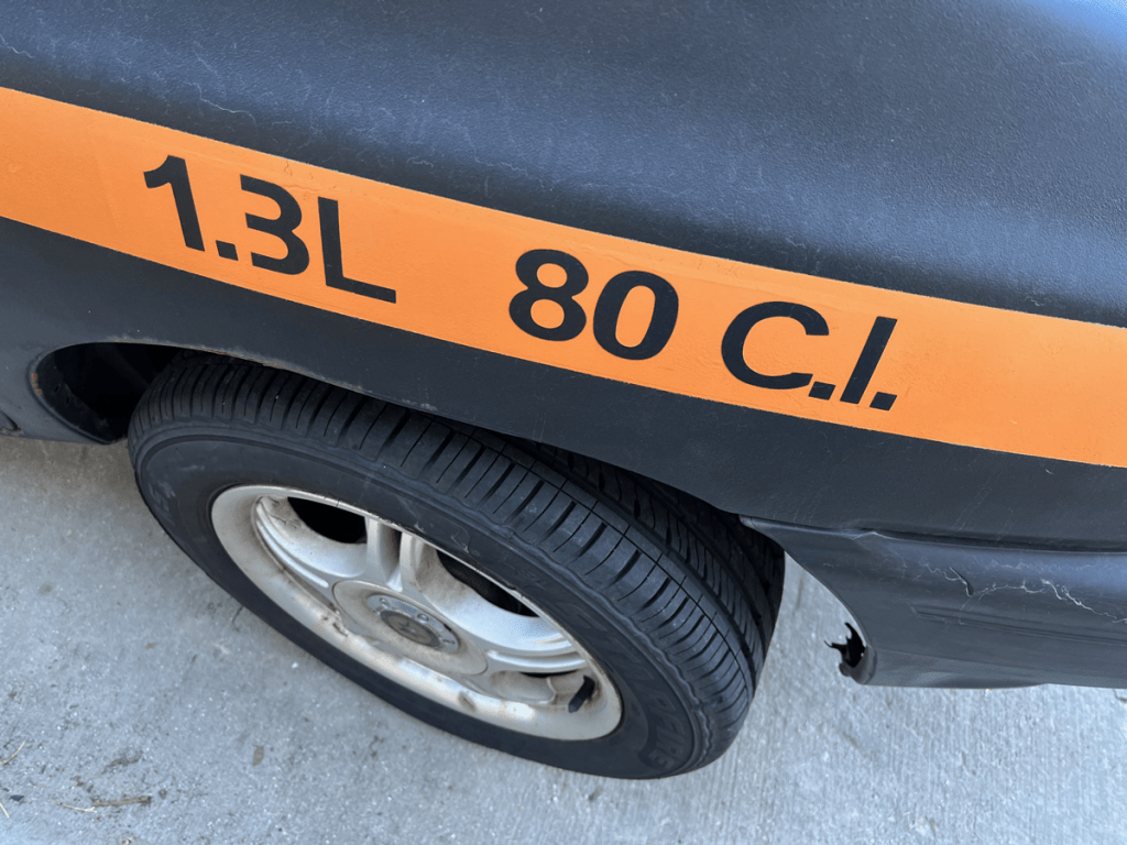 Ford Festiva 1.3 liter SOHC four-cylinder engine 