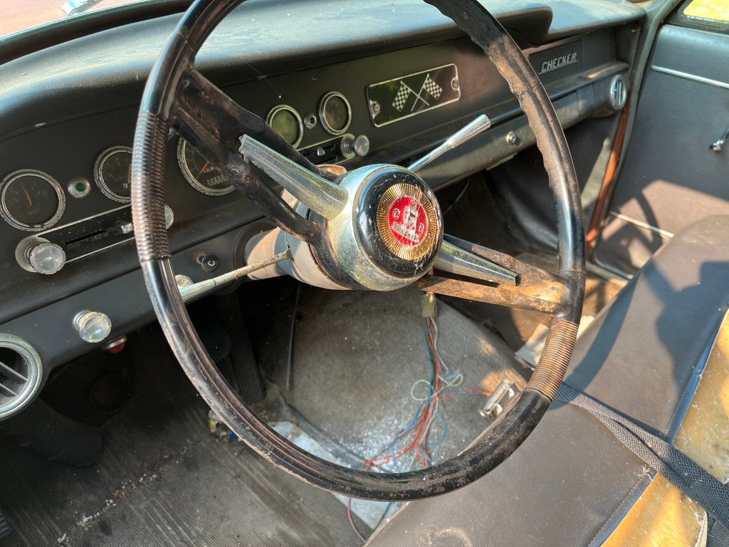 Checker Cab interior