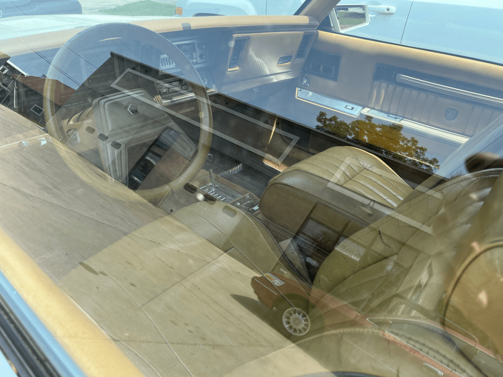 CHRYSLER LEBARON "WOODY" CONVERTIBLE leather interior