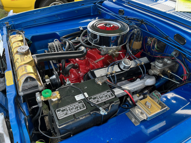 1965 Plymouth Barracuda engine