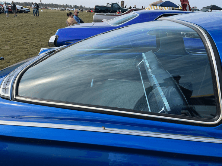 1965 Plymouth Barracuda rear glass