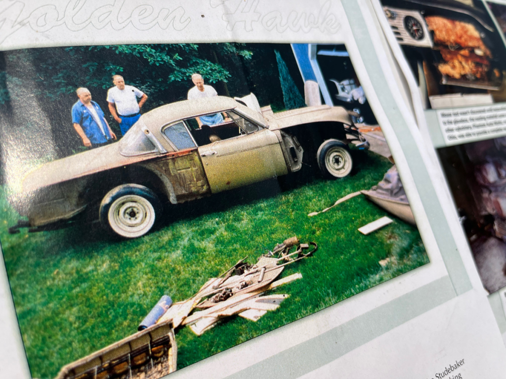 58 Studebaker Golden Hawk restoration