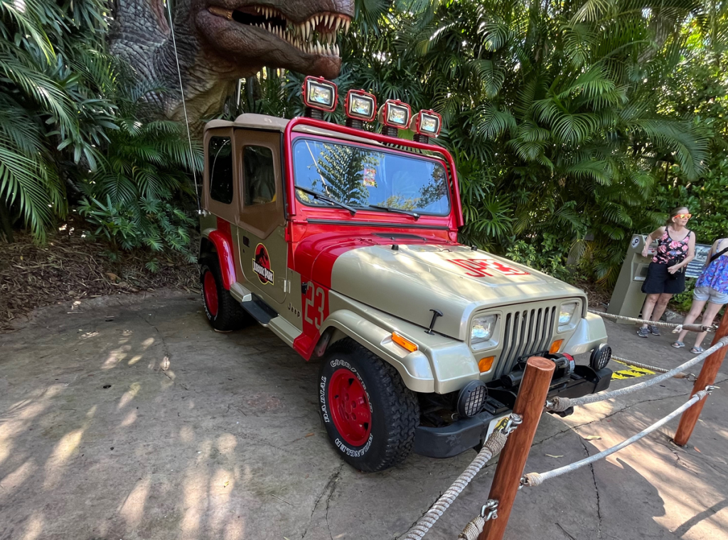 Jurassic Park AMC Jeep Wrangler