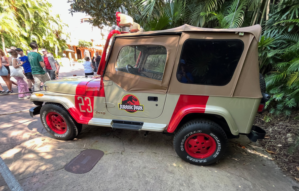 Jurassic Park AMC Jeep Wrangler