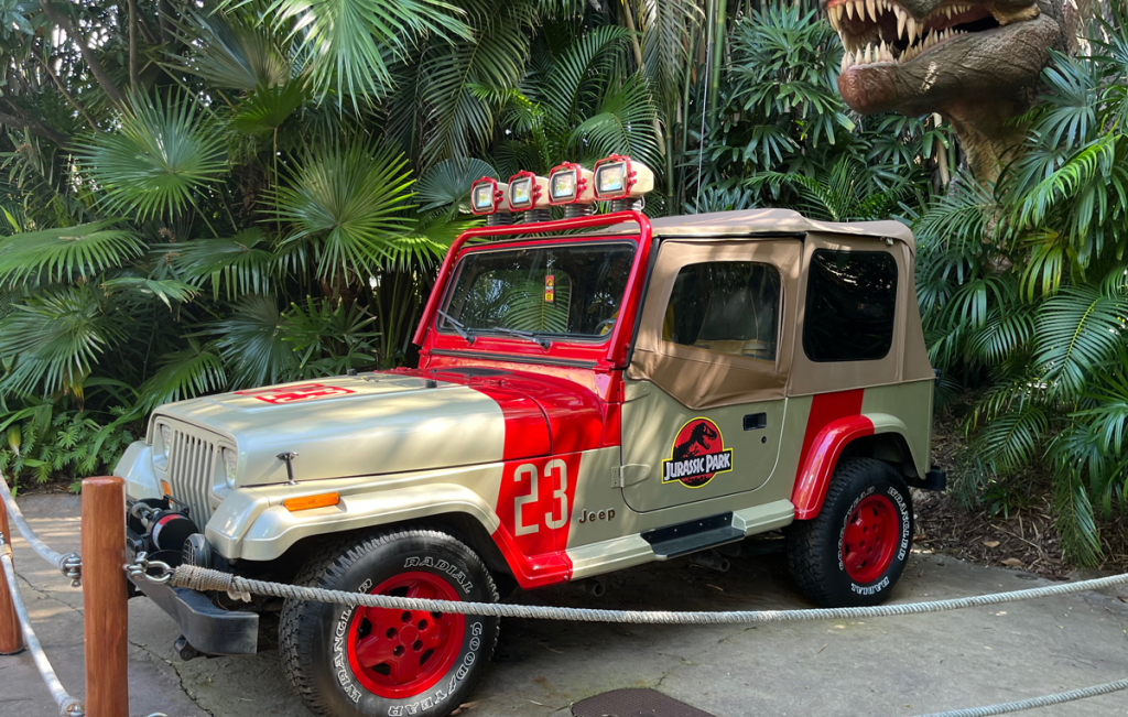 Jurassic Park Jeep Wrangler