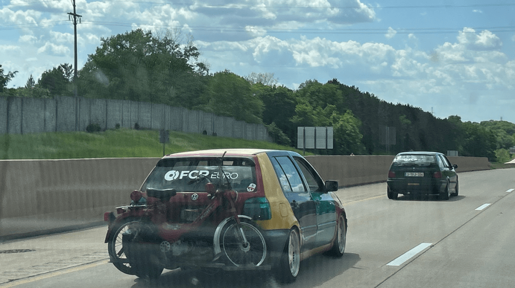 96 VW Golf Harlequin