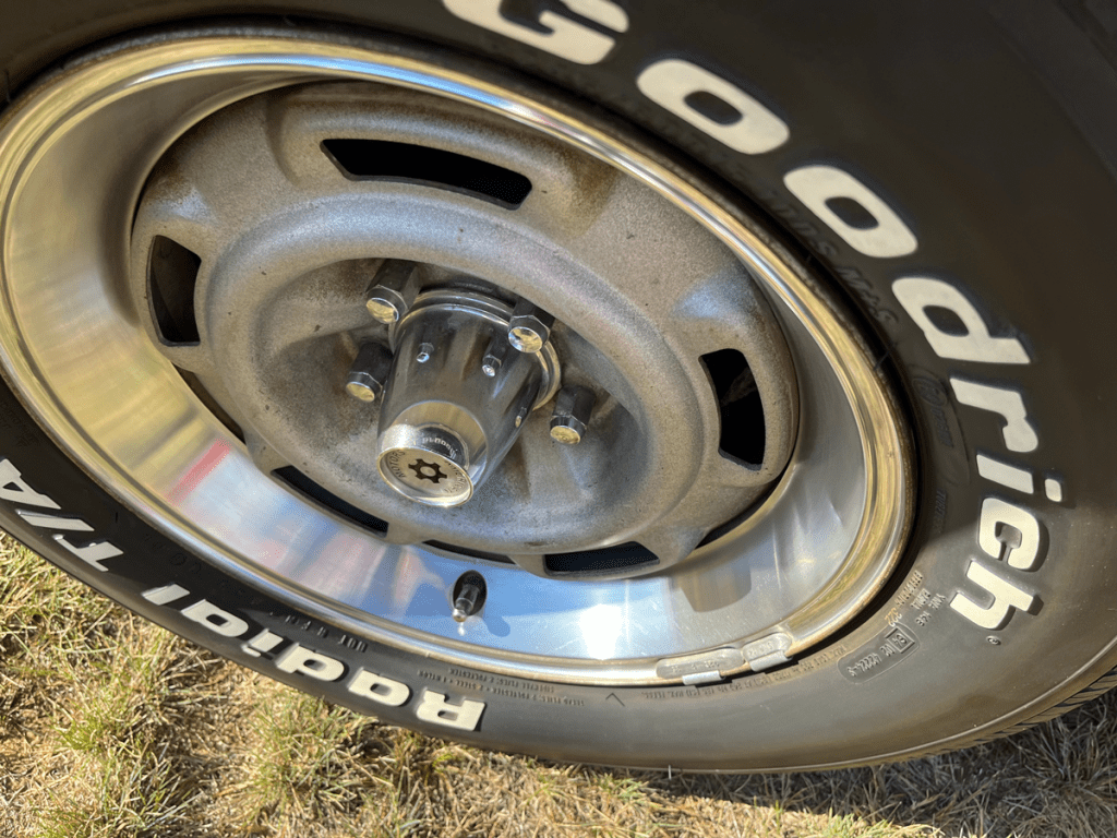 72 Javelin AMX slot style wheels
