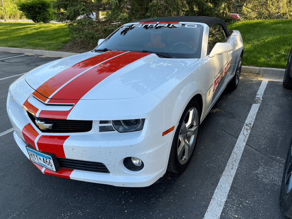 2011 Camaro Indy Pace Car