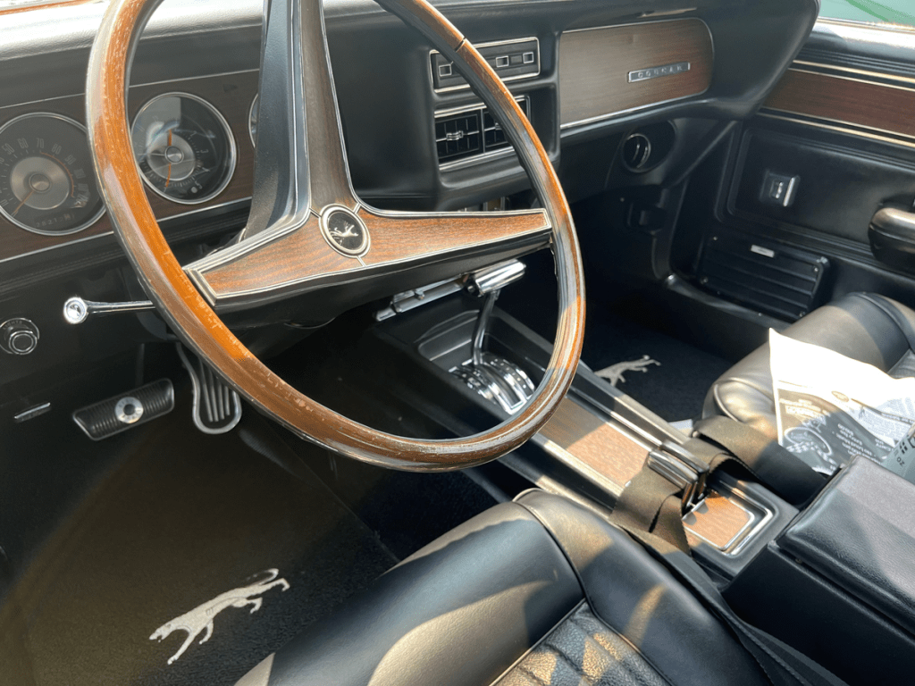 69 Cougar interior