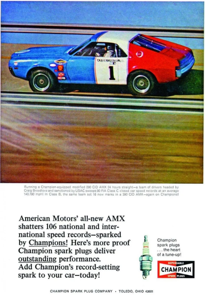Champion AMX ad