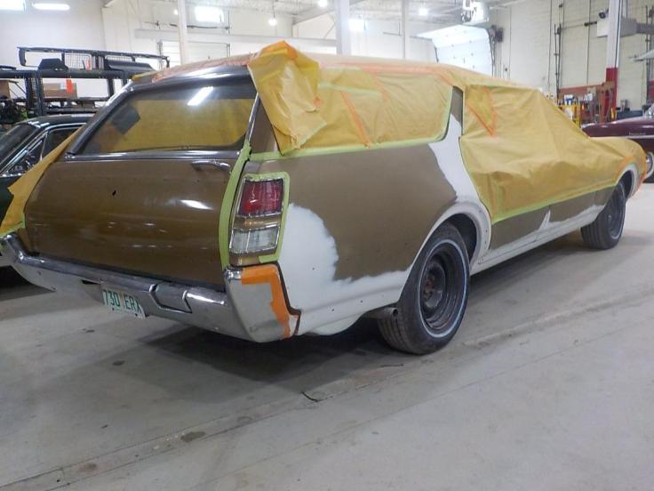 Olds Vista Cruiser restoration