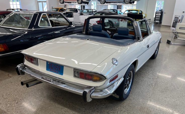 Exterior of 73 Triumph Stag