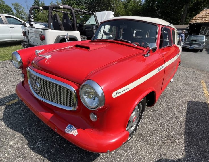 59 Rambler American Restomod as car spot on SavageOnWheels.com