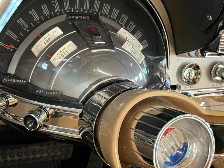 1960 Chrysler 300F Convertible, car spot, savageonwheels.com, Electro-luminescent AstraDome Gauge Cluster.