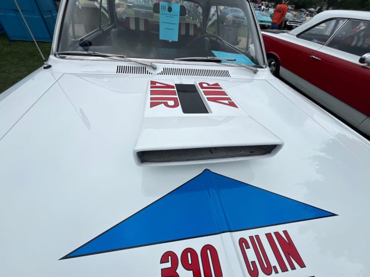 Car Spot: 1969 AMC Hurst SC/Rambler hood scoop and grahics