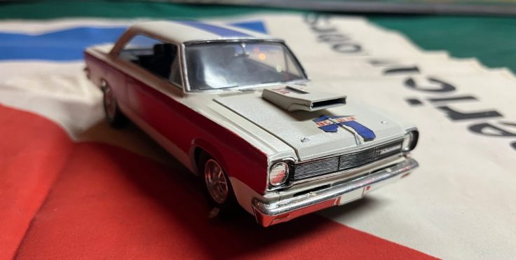 Car Spot: 1969 AMC Hurst SC/Rambler. My 1/24th scale model.