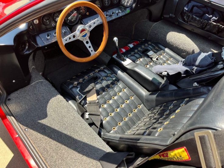 Charles Hill 66 Ford GT40 Mk1 interior in Dallas