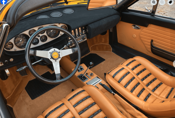 74 Dino interior