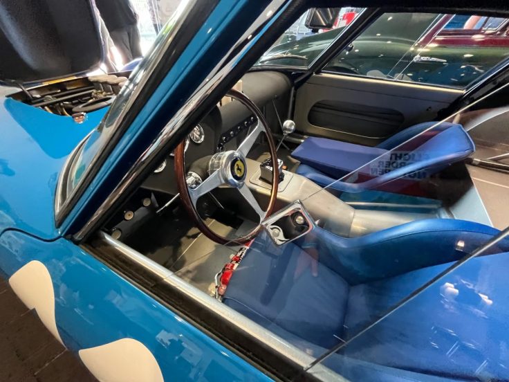 62 Ferrari GTO interior