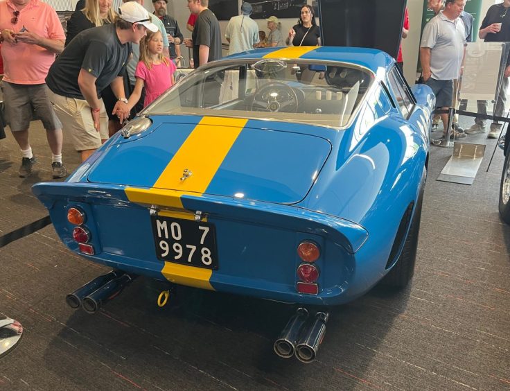 62 Ferrari GTO rear