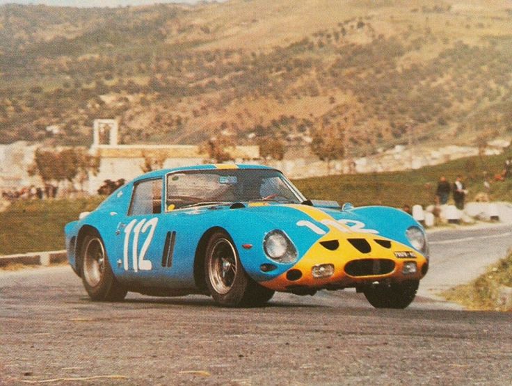 62 Ferrari GTO on track