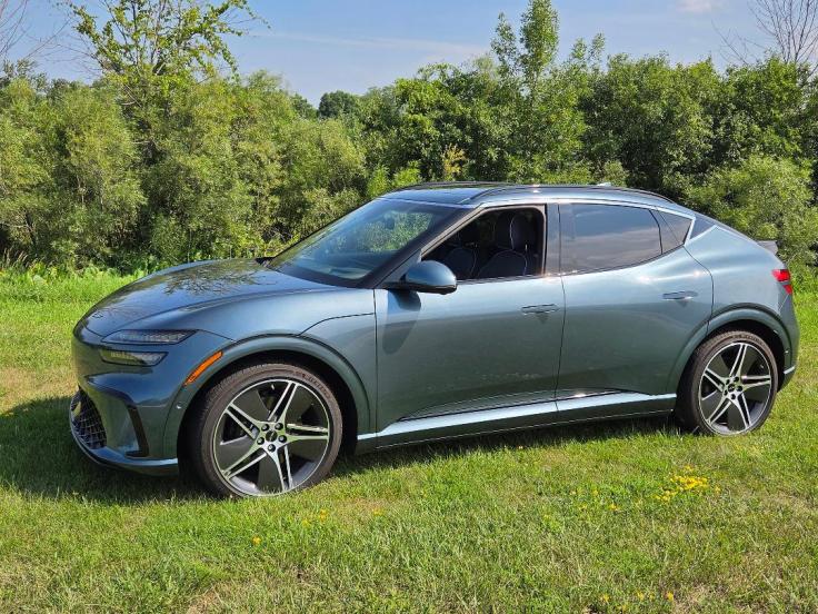 Stylish, fast, gorgeous interior and now with nearly 300 miles of range, the Genesis GV60 may be the best EV available.