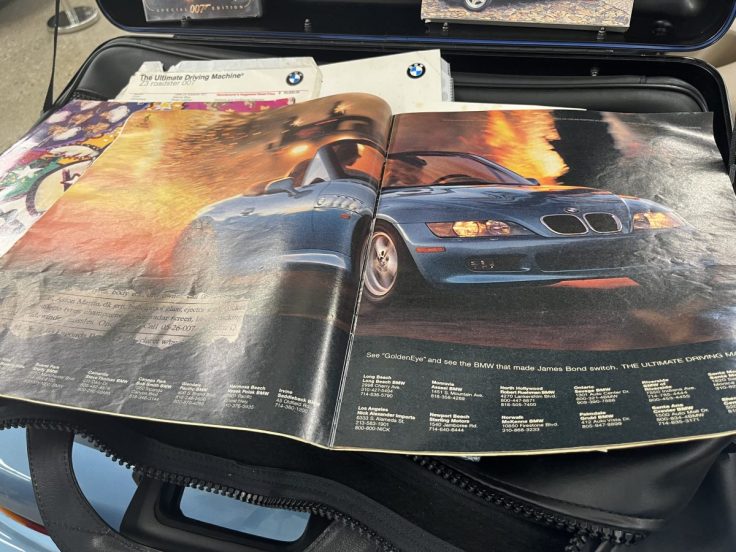 James Bond GoldenEye BMW Z3 promo materials
