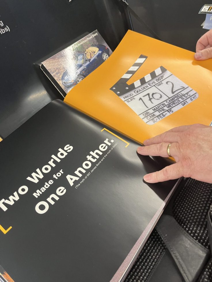 James Bond GoldenEye BMW Z3 promo materials